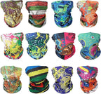 Face Mask Bandanas Neck Gaiter Headwear Magic Scarf Headband for dust Sun Wind