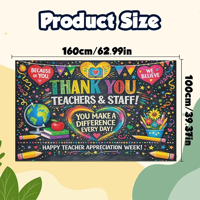 Teacher Appreciation Decorations - Image 2