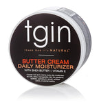 tgin Butter Cream Daily Moisturizer Duo For Natural, Dry, Curly Hair - Type 3c and 4c - Styler - 12 Oz - 2 PACK
