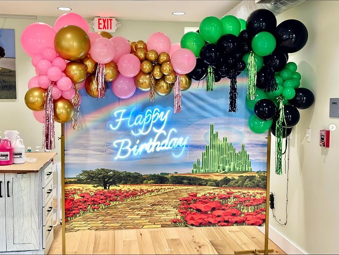 Pink and Green Balloons - Image 3