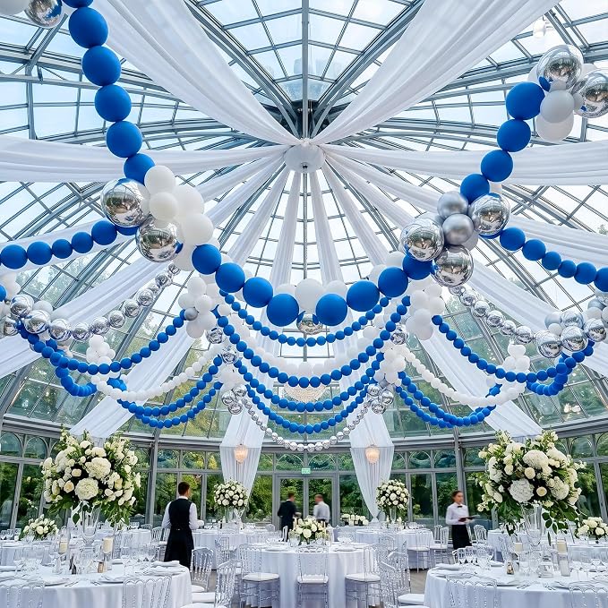 Royal Blue Linking Balloons, Tails Balloon - Image 3