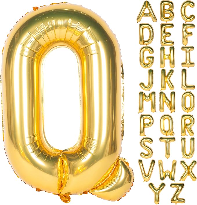 Letter Balloons 40 Inch Giant Jumbo Helium Foil Mylar by Exquisitehighqualitypartydecorationstomeetyoureveryneed%EF%BC%81