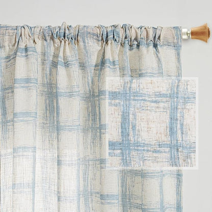 MYSKY HOME 95 inch Curtains 2 Panel Set Curtains by MYSKYHOME