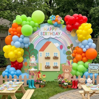 Neon Balloons Arch Garland Kit - Image 9