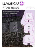 LUVME HAIR 7x6 HD Lace All-Day Comfort Burmese Messy Curly Wig PartingMax Lace Wigs Lace Front Wigs Human Hair Pre Cut Plucked Lace Frontal Glueless 26 Inches Natural Black Color
