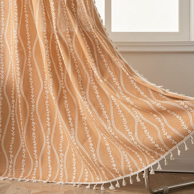 Sutuo Home Boho Curtains 84 Inches Length by SutuoHome