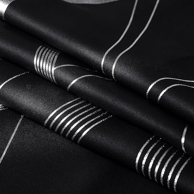 NICETOWN Black Out Curtains 120 inch Long 2 Panels Burg, 52x120 Extra Long - Image 8