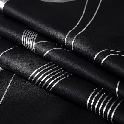 NICETOWN Black Out Curtains 120 inch Long 2 Panels Burg, 52x120 Extra Long - Image 8