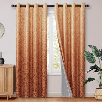 DWCN 100% Blackout Curtains for Bedroom 84 Inch Length by DWCN