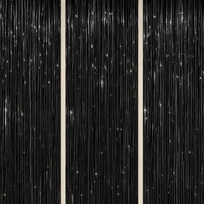 DECOCKRAT 3 Pack Foil Fringe Backdrop by DECOCKRAT