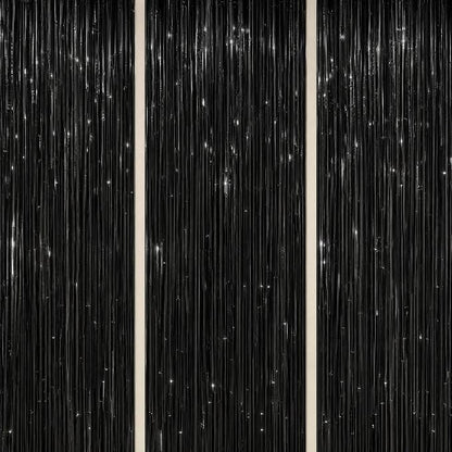DECOCKRAT 3 Pack Foil Fringe Backdrop by DECOCKRAT