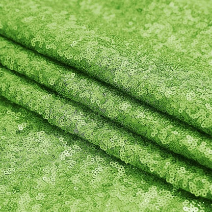 Sugargirl Apple Green Sequin Backdrop Curtain 4FTx8FT Glitter Apple Green - Image 8
