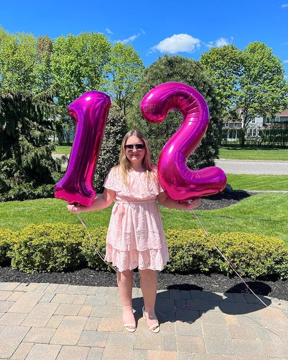 Hot Pink 16 Balloon - Image 4