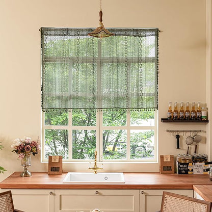Sutuo Home Boho Valance Curtains by SutuoHome