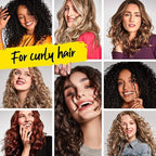 Marc Anthony Curl Defining Hair Styling Lotion for Curly Hair, Strictly Curls - Long Lasting Moisturizing Lightweight Gel for Maximum Curl Definition, Bounce & Shine - Styling Product Reduces Frizz