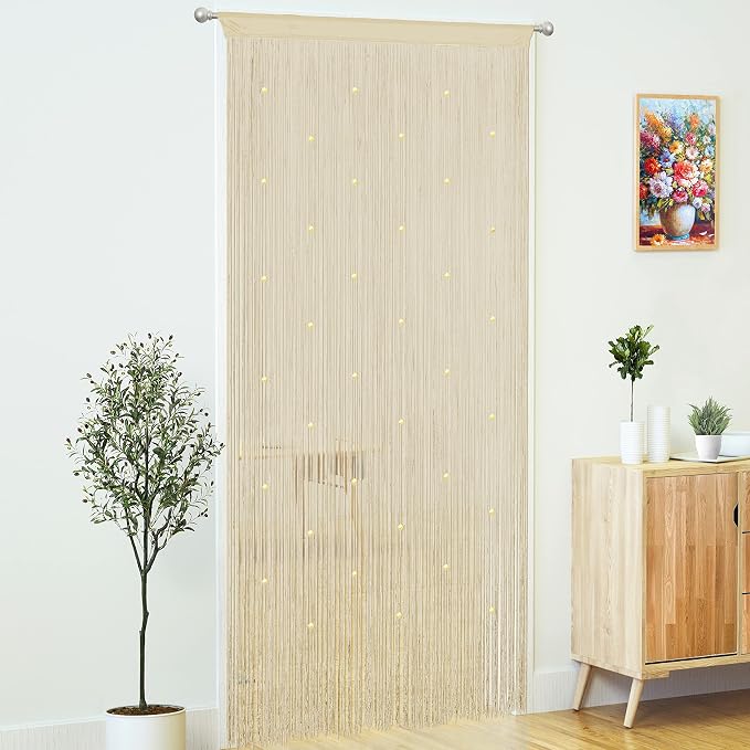 Beaded Curtain Door String Curtains - Image 3