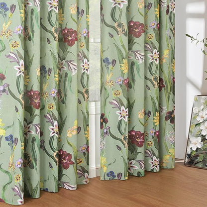 Schweek 96 Inches Long Boho Curtains 2 Panels - Image 7