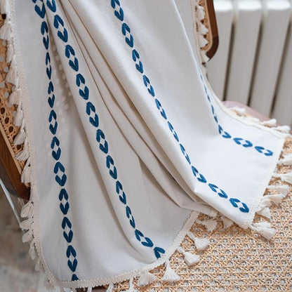Sutuo Home Boho Curtains for Living Room Bedroom, Semi Blackout Farmhouse - Image 4