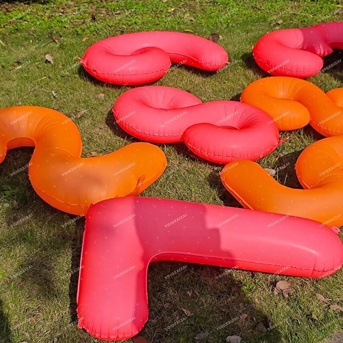 40 IN Fluorescent Red Number 7 Balloon Neon Red digital 7 Foil Balloon | - Image 4