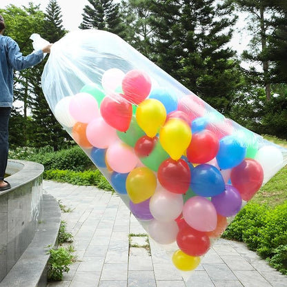 4PCS Balloon Bags, Transparent Giant Big Large Reusable Clear Plastic Storage - Image 6