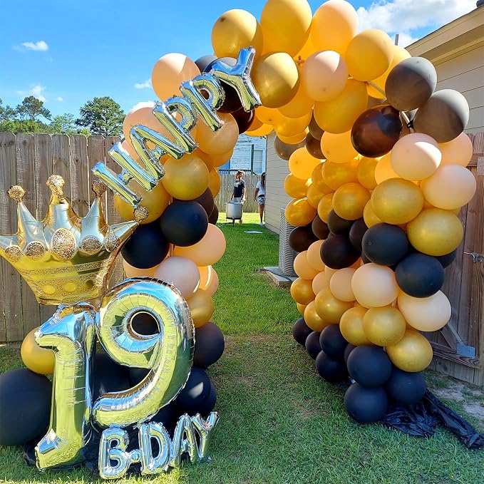 40'' Silver Number 9 Balloons for Women Men, Giant Self Inflating Foil Number - Image 3