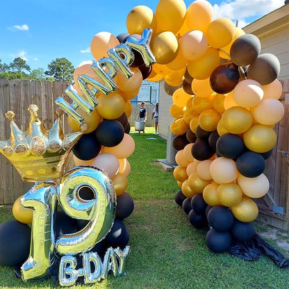 40'' Silver Number 9 Balloons for Women Men, Giant Self Inflating Foil Number - Image 3