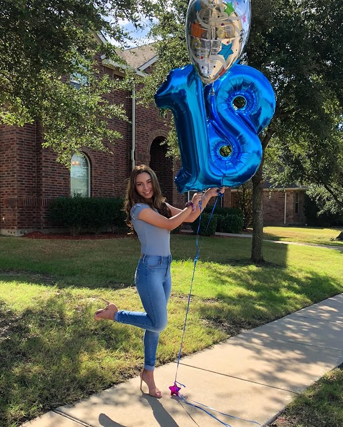 Navy Blue 80 Balloon - Image 8