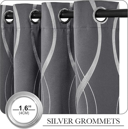 NICETOWN Blackout Short Curtains Panels - Image 3
