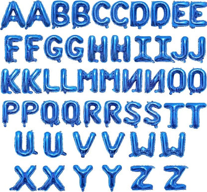 52 Pieces 16 Inches A-Z Letter Balloons – 2 Sets of Alphabet Mylar Balloon by Tedercle