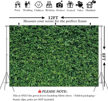 Green Leaves Backdrop - Image 3