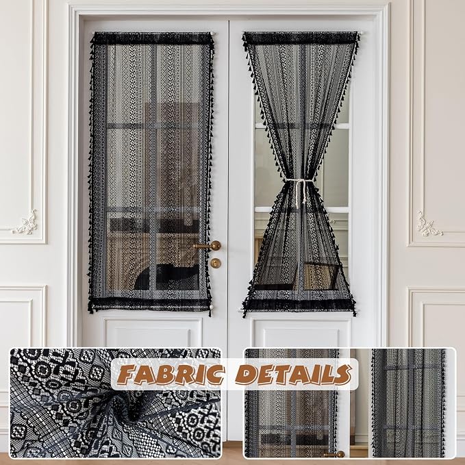 Sutuo Home French Door Curtains - Image 4