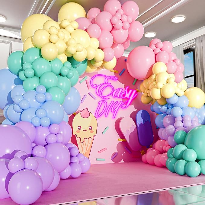 ALL-IN-1 Pastel Balloon Arch Kit - Image 5