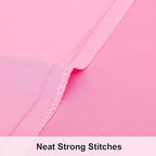 NTBAY 2 Pack Satin King Pillowcases for Hair and Skin, Luxurious and Silky Pillow Cases with Envelope Closure, 20x36 Inches, Pink