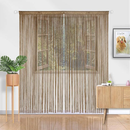 YIIBAII Door String Curtains Fringe Door Curtains - Image 4