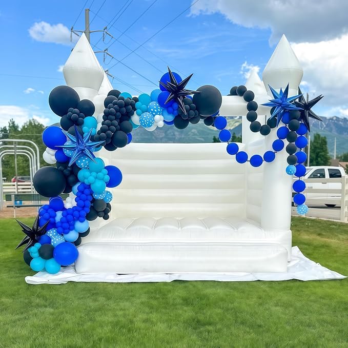 Royal Blue Linking Balloons, Tails Balloon - Image 6