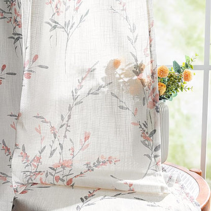 MYSKY HOME Sheer Curtains 54 inches Long - Image 6