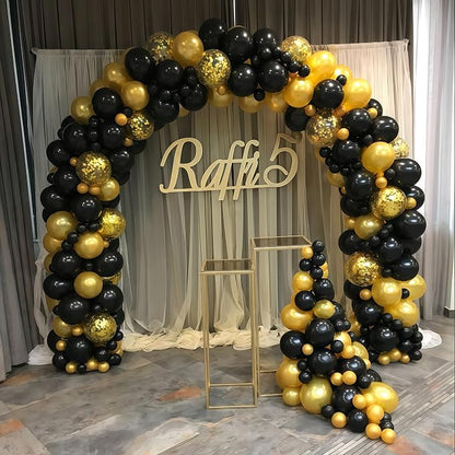 Balloons Gold and Black - Image 4