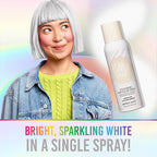 Punky Temporary Hair Color Spray – Siberian White, Instant Vivid Temporary Hair Dye for Women, Wash Out, Hair-Color Spray, 3.5 oz