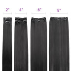 Affordable 14 Inch Yaki Straight Clip ins Human Hair Brazilian Yaki Straight Clip in Hair Extensions Unprocessed Virgin Hair clip on Hair Extensions 8Pcs Per Set 120G
