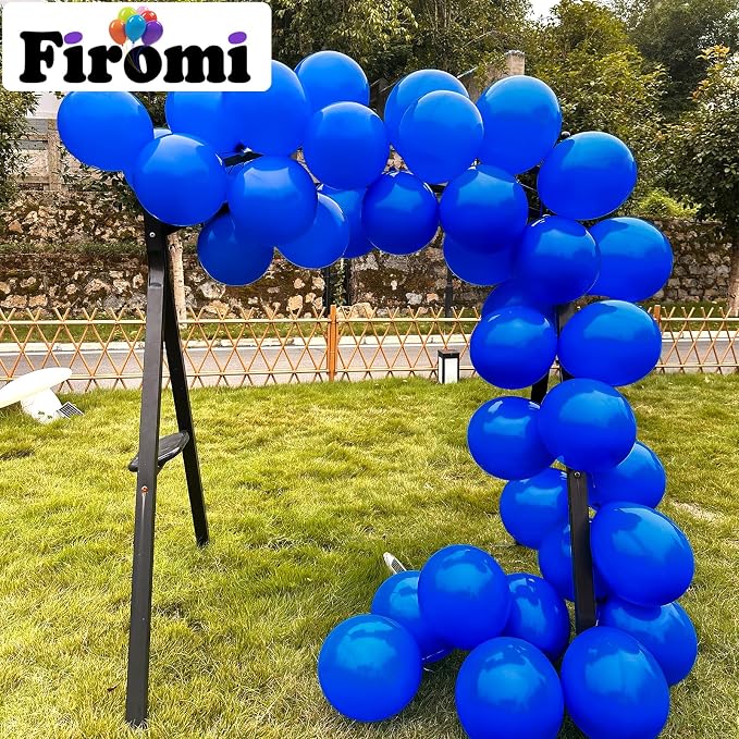 Firomi Royal Blue Party Balloons 12-inch 100 Pack | Thicken Latex Big Helium - Image 4