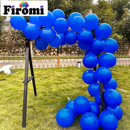 Firomi Royal Blue Party Balloons 12-inch 100 Pack | Thicken Latex Big Helium - Image 4