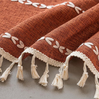 Sutuo Home Terracotta Boho Curtains - Image 8