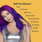 Splat Ombre Rain | Original Complete Kit | Blue & Purple Hair Color | Vegan & Cruelty Free