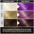Punky Plum Semi Permanent Hair Color - Vegan & Cruelty-Free Conditioning Hair Dye, Lasts Up to 35 Washes, 3.5 fl oz