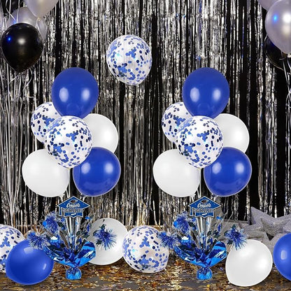 4 PCS Graduation Centerpieces for Tables Balloons Stand Holder Kit College - Image 8
