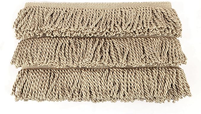 BEL AVENIR Bullion Fringe Trim Curtain Fringes 10 Yard x 2.5 Inches Sewing | - Image 3