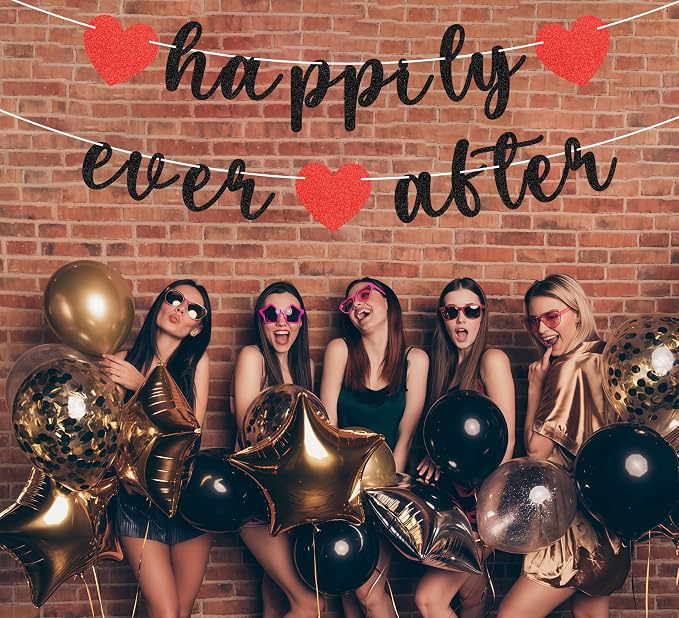 Pre-Strung Happily Ever After Banner - Image 5