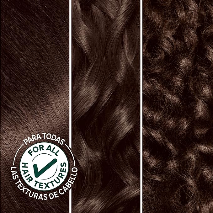 Garnier Hair Color Nutrisse Nourishing Creme, 40 Dark Brown (Dark Chocolate) Permanent Hair Dye, 1 Count (Packaging May Vary)