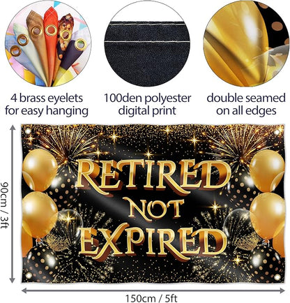 Happy Retirement Banner - Image 2