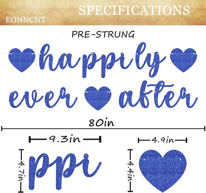 Pre-Strung Happily Ever After Banner - Image 3